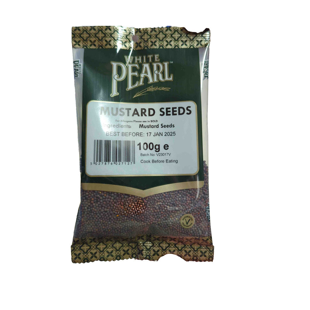 White Pearl mustards seed 100g