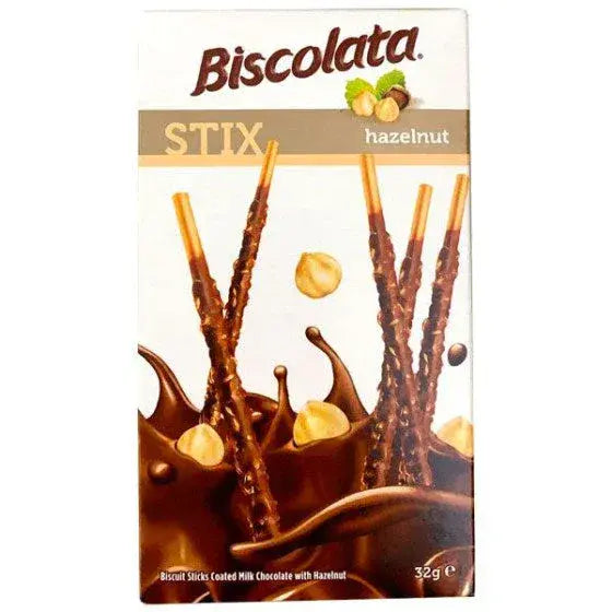 Biscolata Hazelnut Stix 32 gr