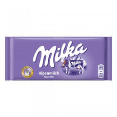 Milka Chocolate Alpine Milk 100G