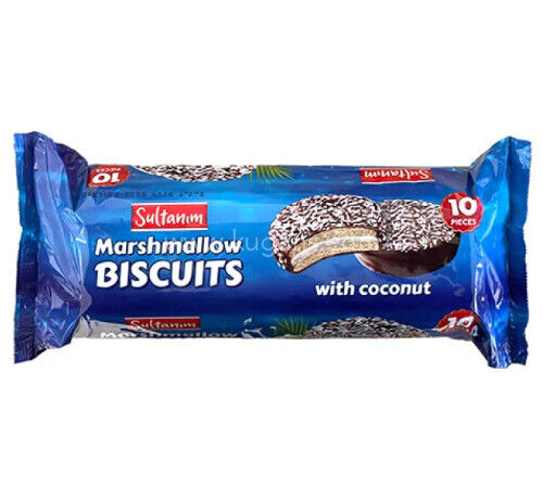 MARSHMALLOW BISCUITS WITH COCONUT 220g