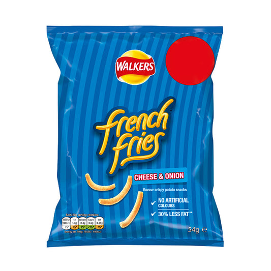 Walkers french fries cheese & onion 54g