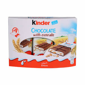 Kinder tahıllı çikolata 211 gram