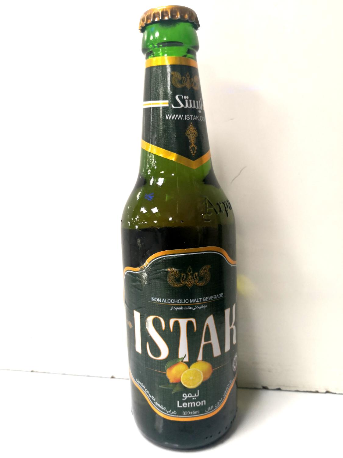 İstak Limon Aromalı Alkolsüz Bira 330ml