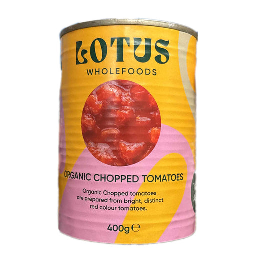 Lotus Organic Chopped Tomatoes 400gr