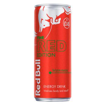 ريد بول مشروب الطاقة بالبطيخ الإصدار الأحمر 250 مل