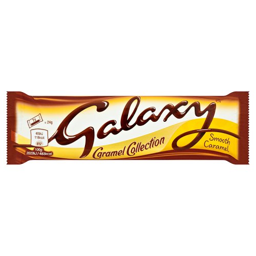 Galaxy Smooth Caramel & Milk Chocolate Snack Bar 48g