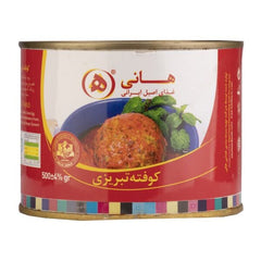 Canned Hani Tabrizi meatballs 500 grams