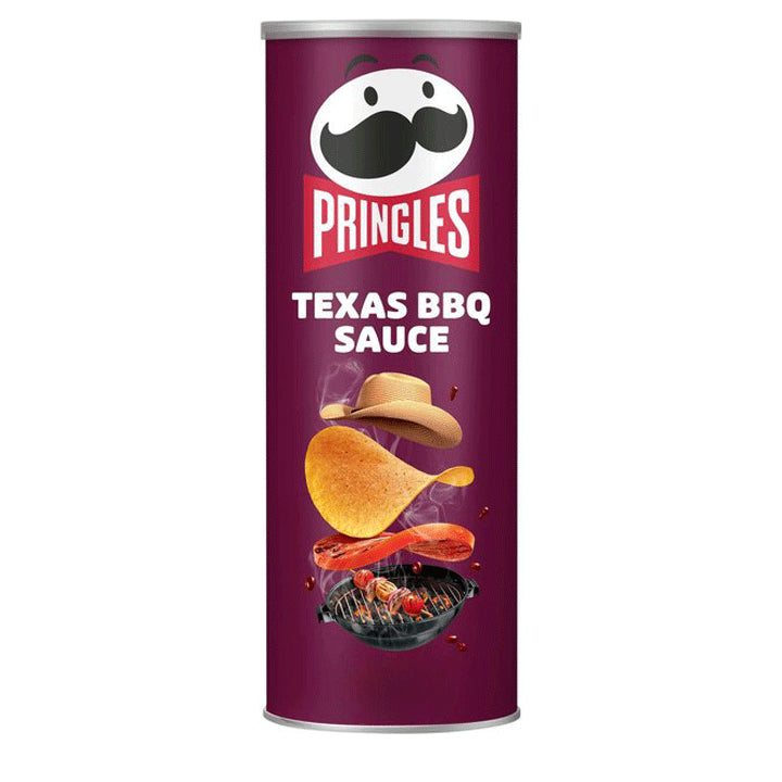 Pringles Teksas Barbekü Sosu cipsleri