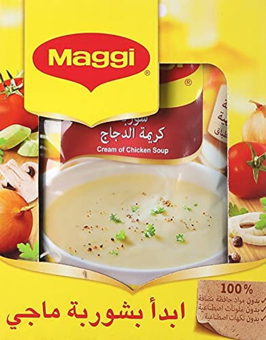Maggi chicken mushroom soup weight 71 grams