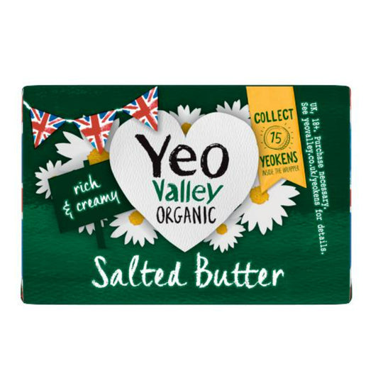 Yeo Valley Organic Salted Butter 200g