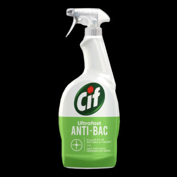 Cif Ultrafast Anti-Bac Multipurpose Spray Cleaner 750ml PM £1.50