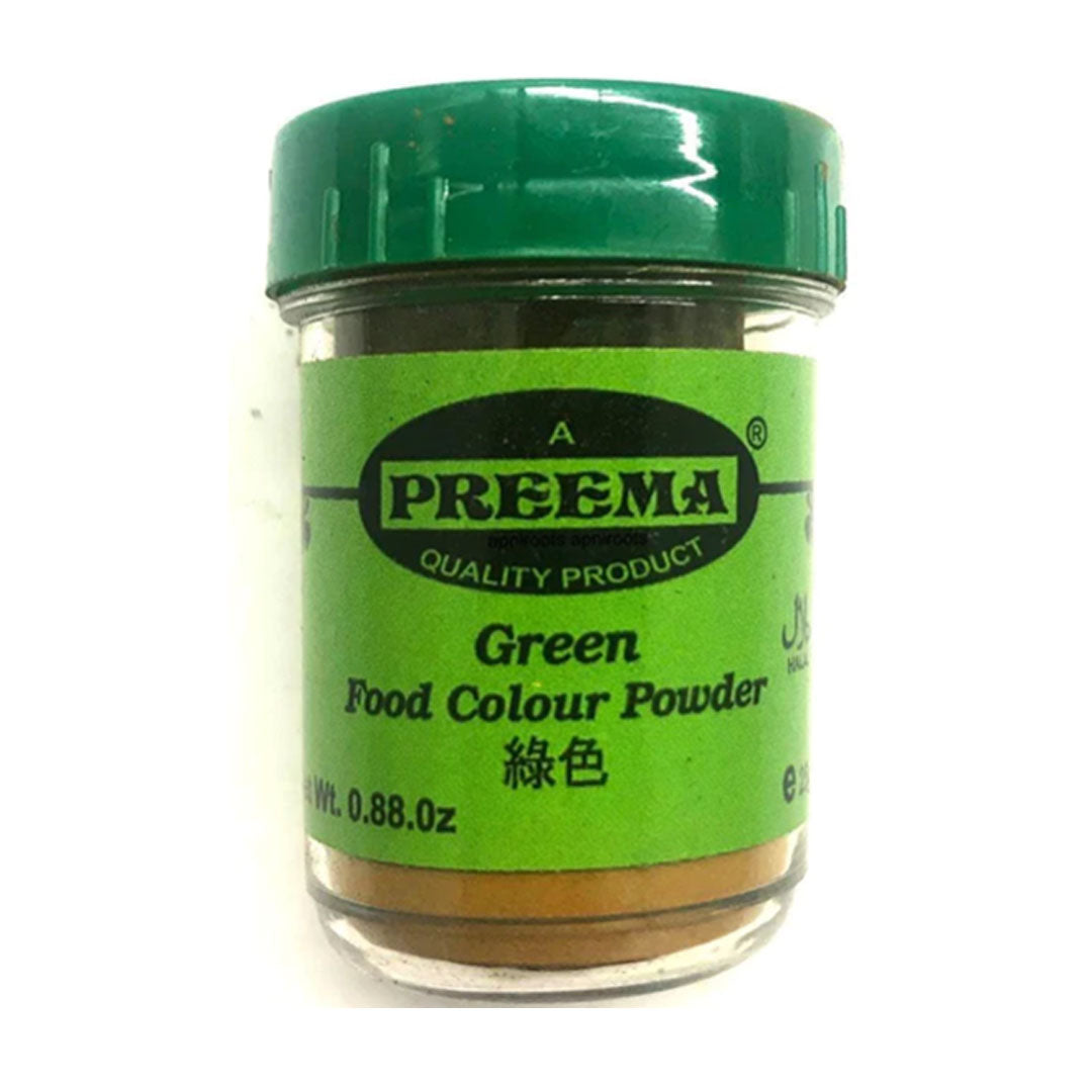 Preema Green Food Colour 25g