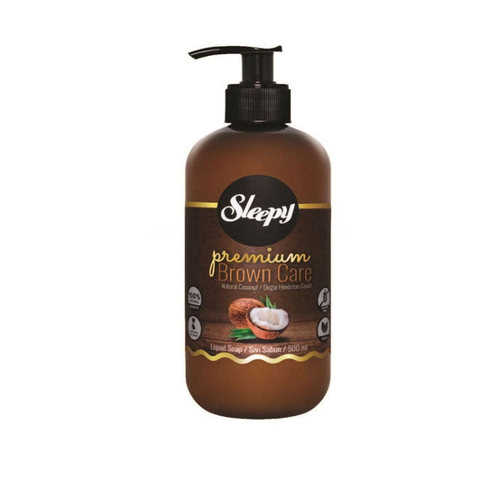 Sleepy Premium Brown Care Liquid Soap 500ml