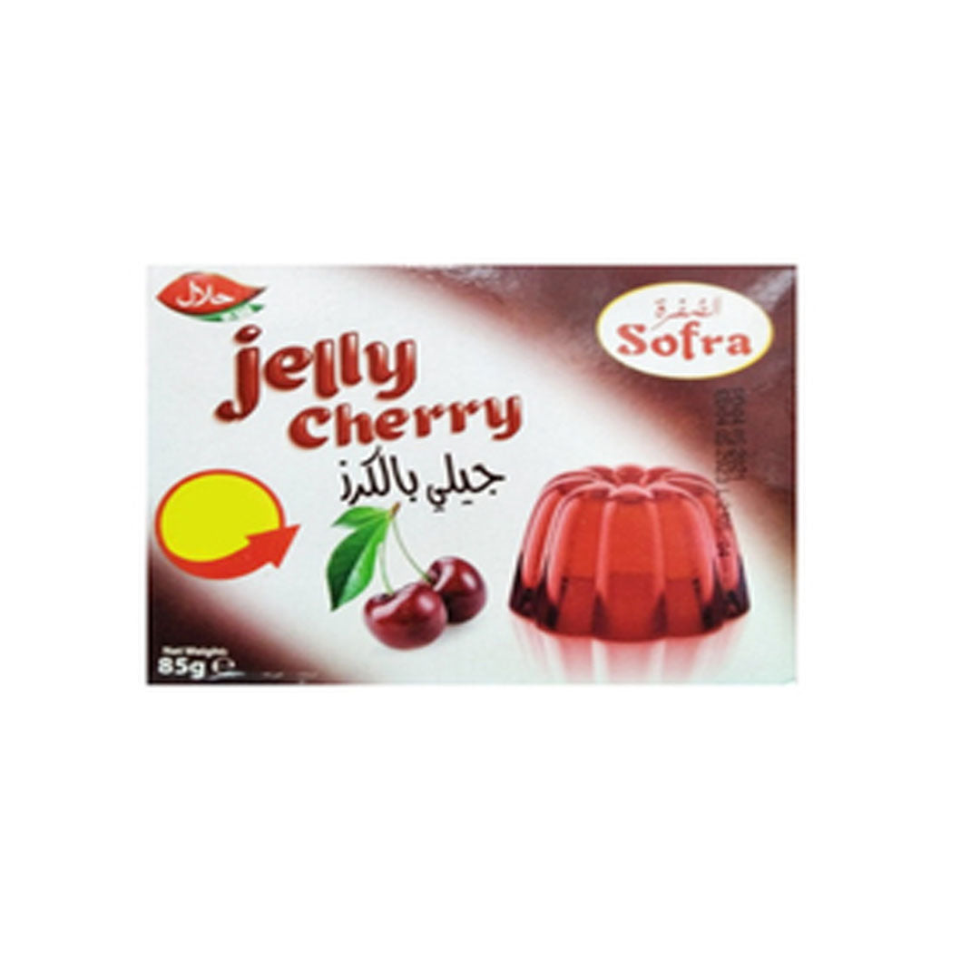 Sofra jelly cherry 85g
