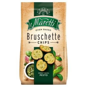 Bruschette Chips Basil Pesto Rubica 70 gr