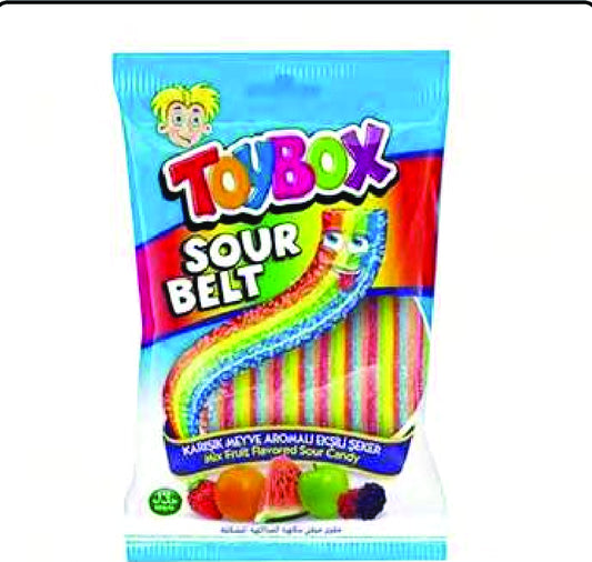 Toybox Soft Candy Sour Rope 80 gr