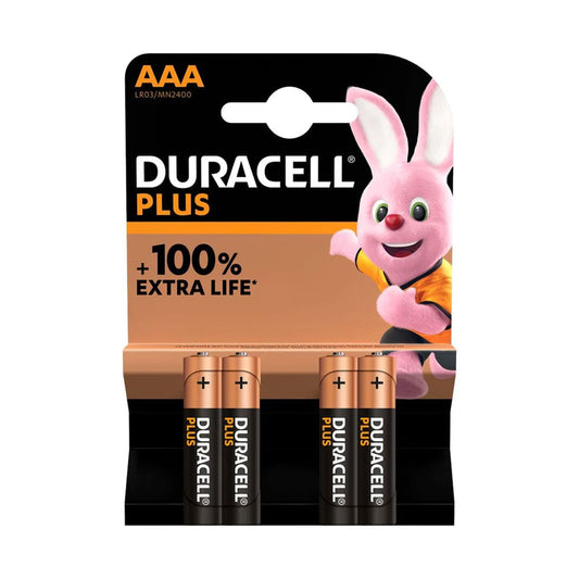 Duracell Plus 100% AAA Alkaline Batteries