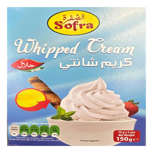Sofra Whipped Cream 150g