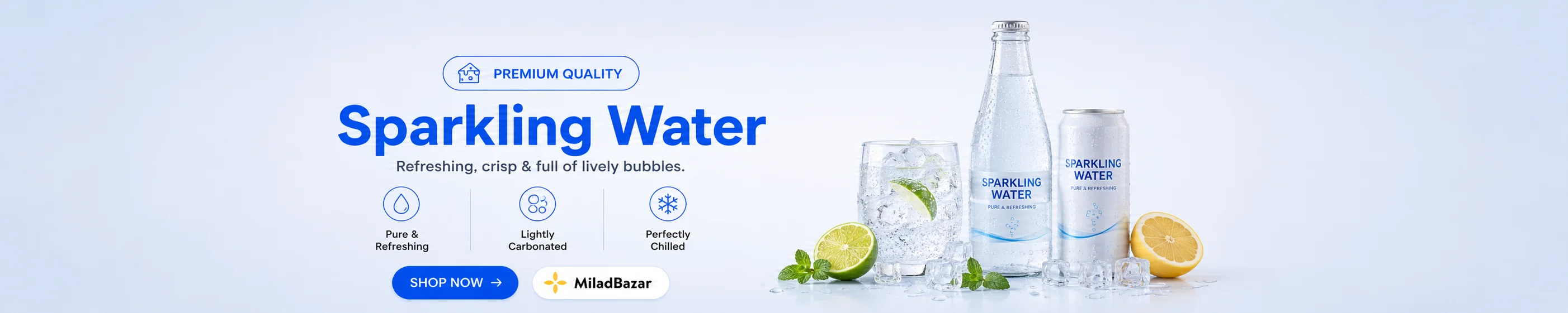 sparkling water