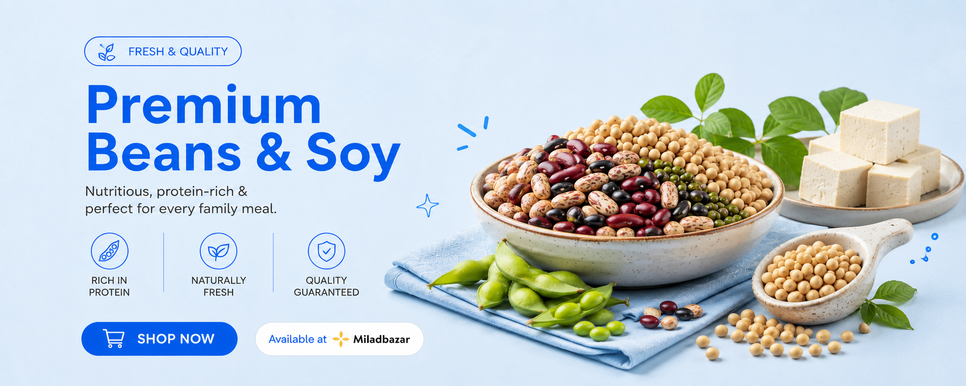beans soy products