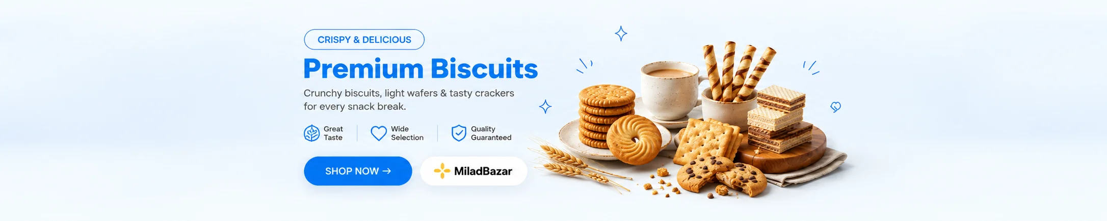 biscuits wafers crackers