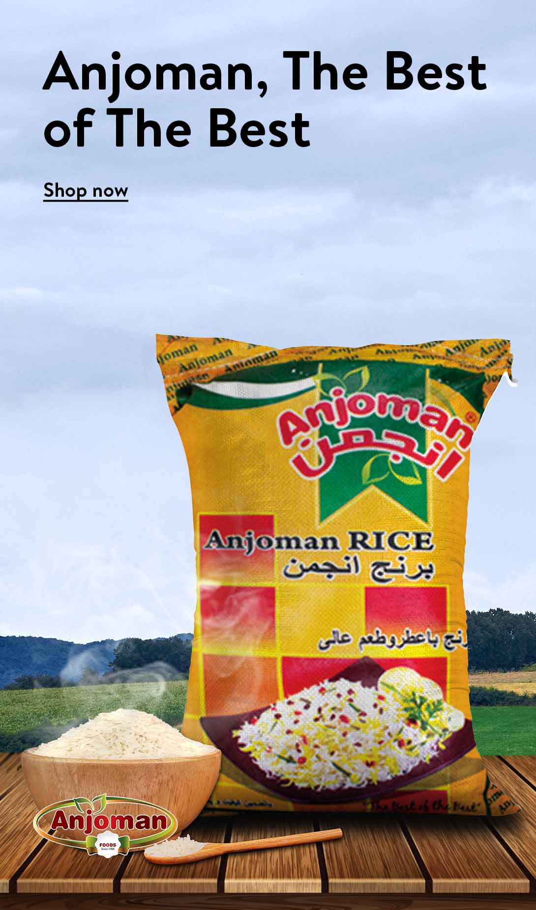Anjoman rice 5kg