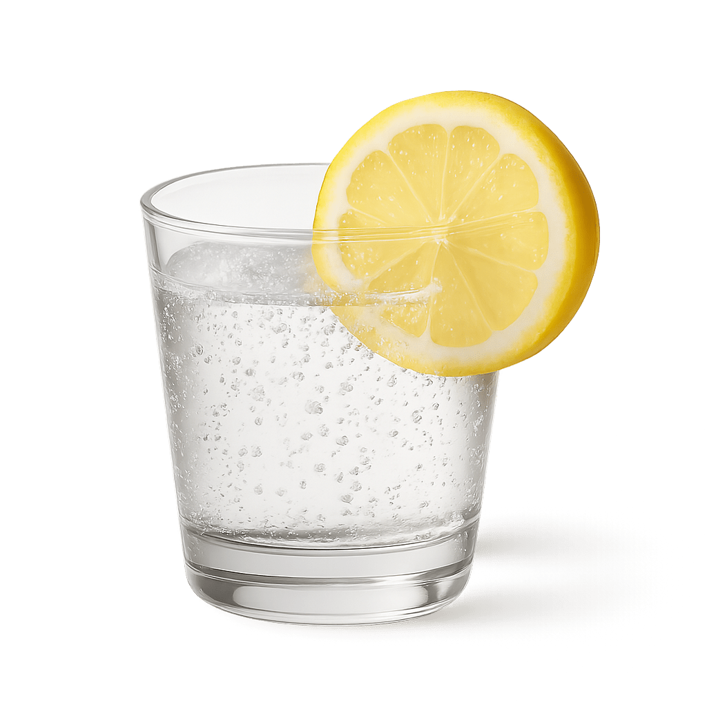 sparkling water